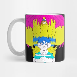 Ushio and Tora 80s color version without halftone T-Shirt Mug